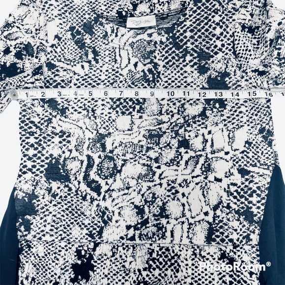 RD Style White and Black Dress/Top - Picture 10 of 11